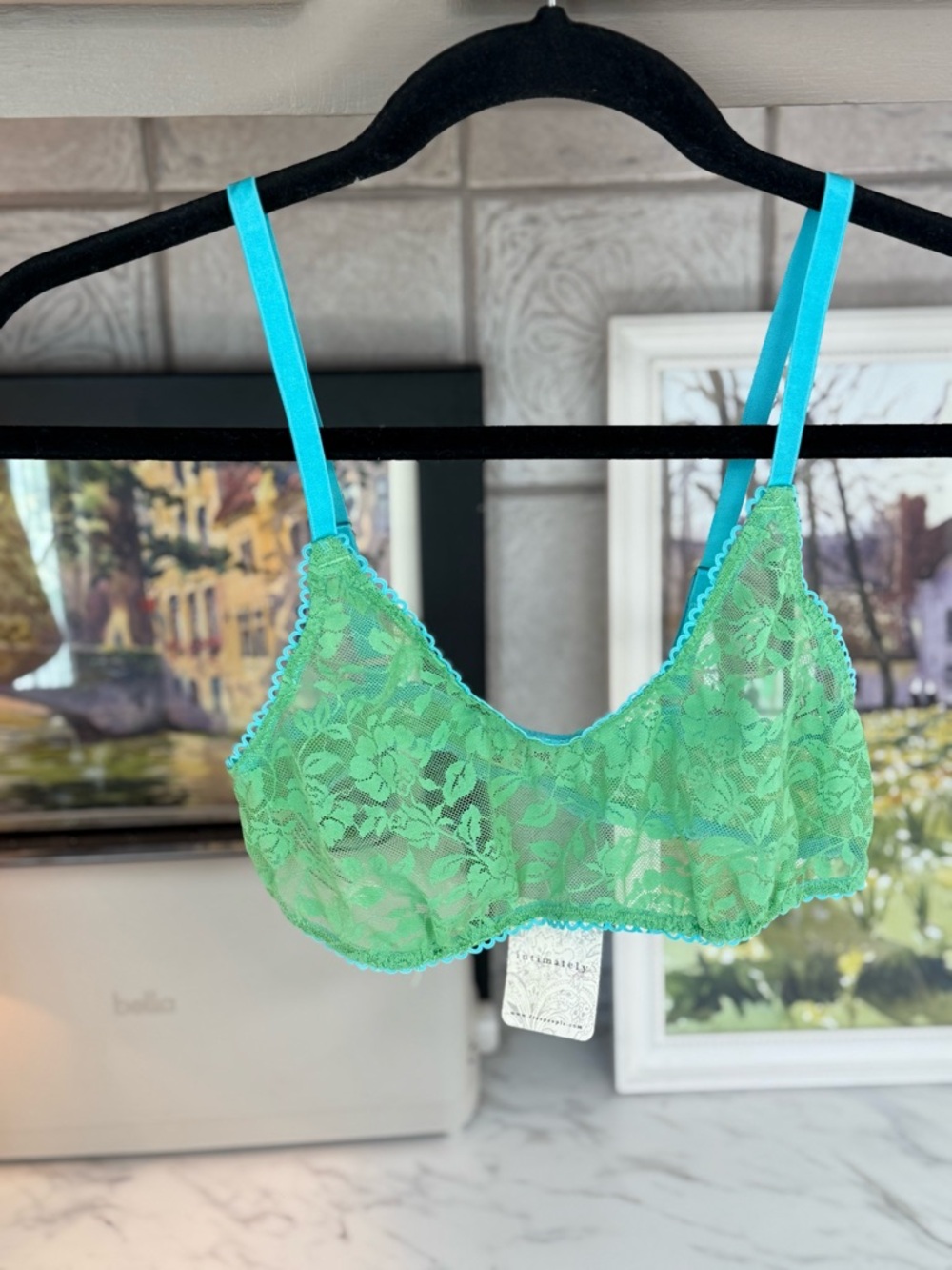 Intimately free people Sheer Lace Bralette